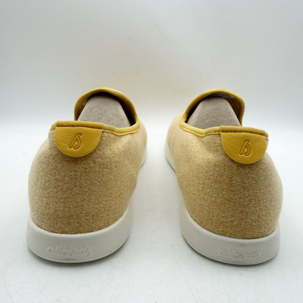 AllBirds Mens Wool Lounger Casual Sneakers Size 9 EU 41-42 Yellow Slip On NWOB