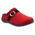 Spenco Womens Ashley Clogs Size 7.5 EU 38 Red Suede NIB