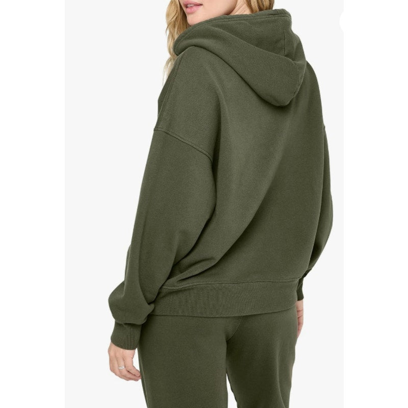 SPIRITUAL GANSTER Cosmic Energy Easy Hoodie Small Spruce Green Sweatshirt NWOT