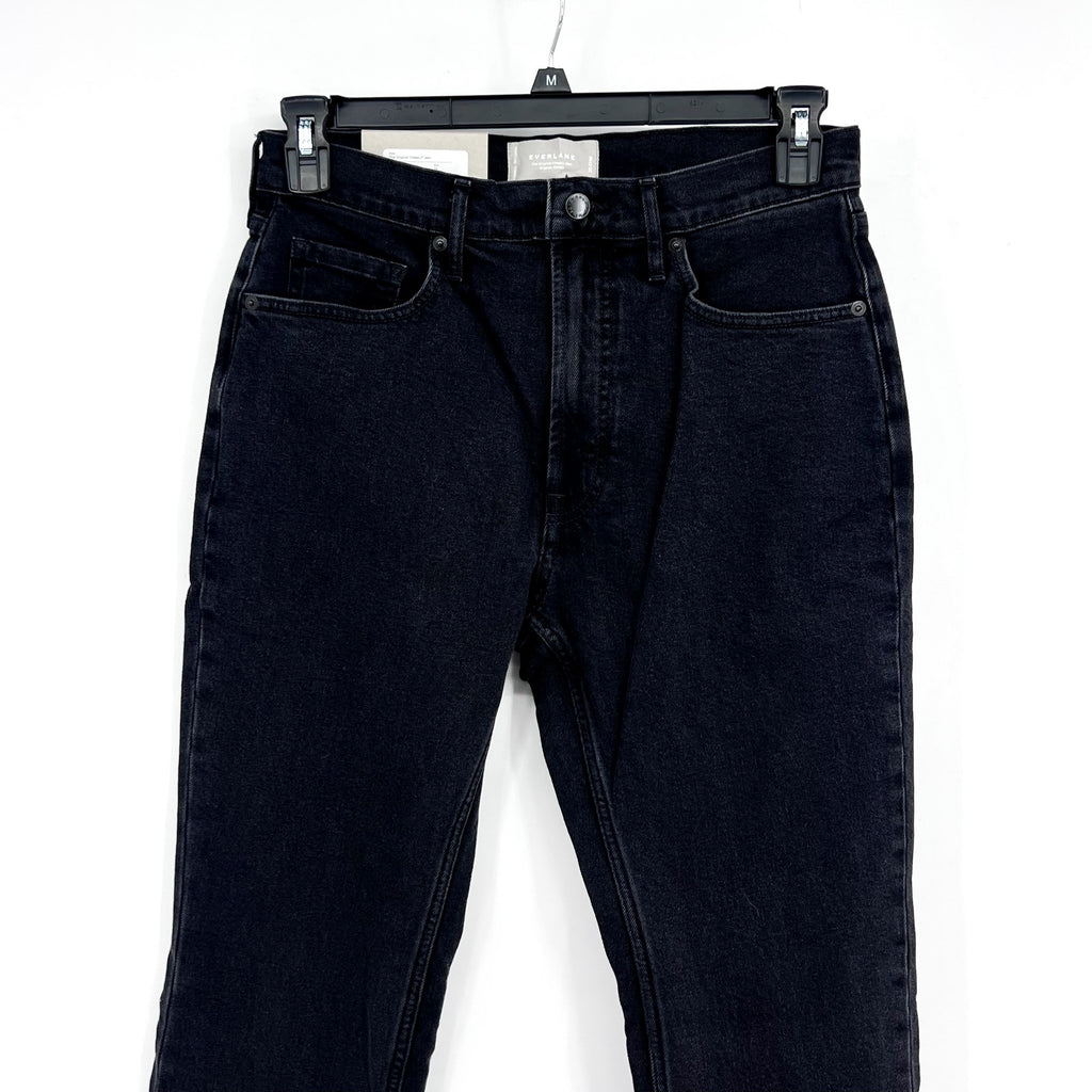 EVERLANE Womens The Original Cheeky Jeans Size 29 Tumbled Black 26.5" Inseam NWT