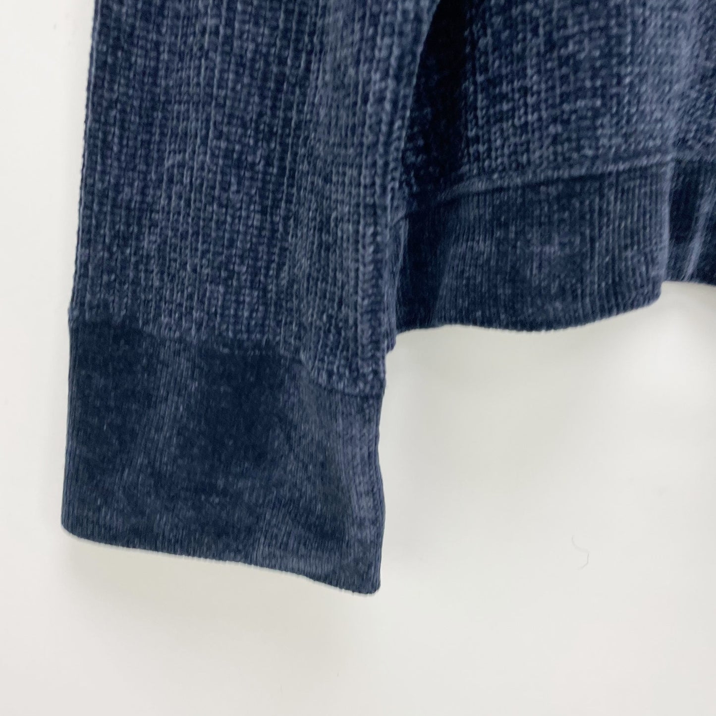 prAna Womens Chanavey Sweater XL Nautical Navy Blue Chenille NWT