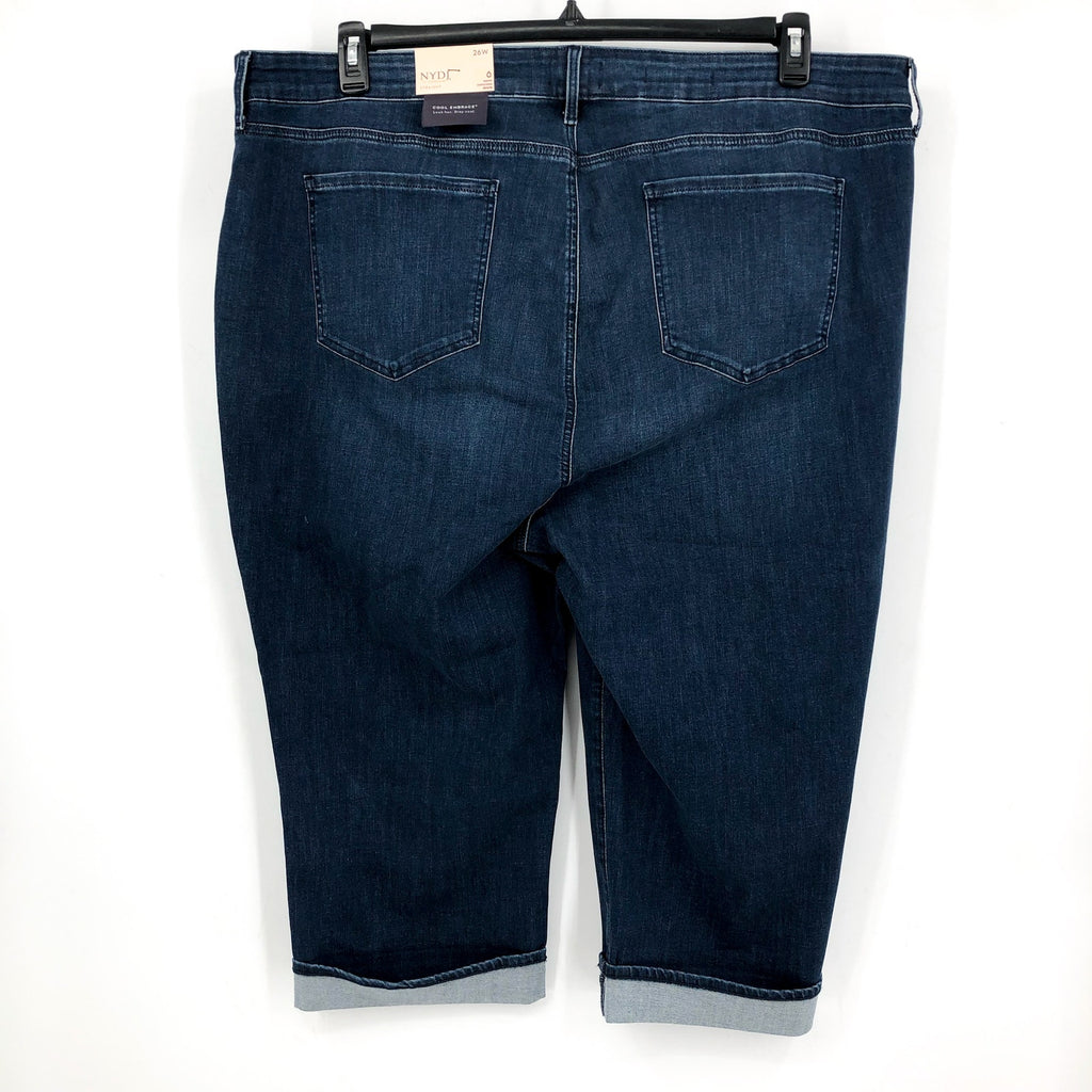 NYDJ Women's Marilyn Straight Ankle Jeans 26W Ibiza Blues High Rise NWT