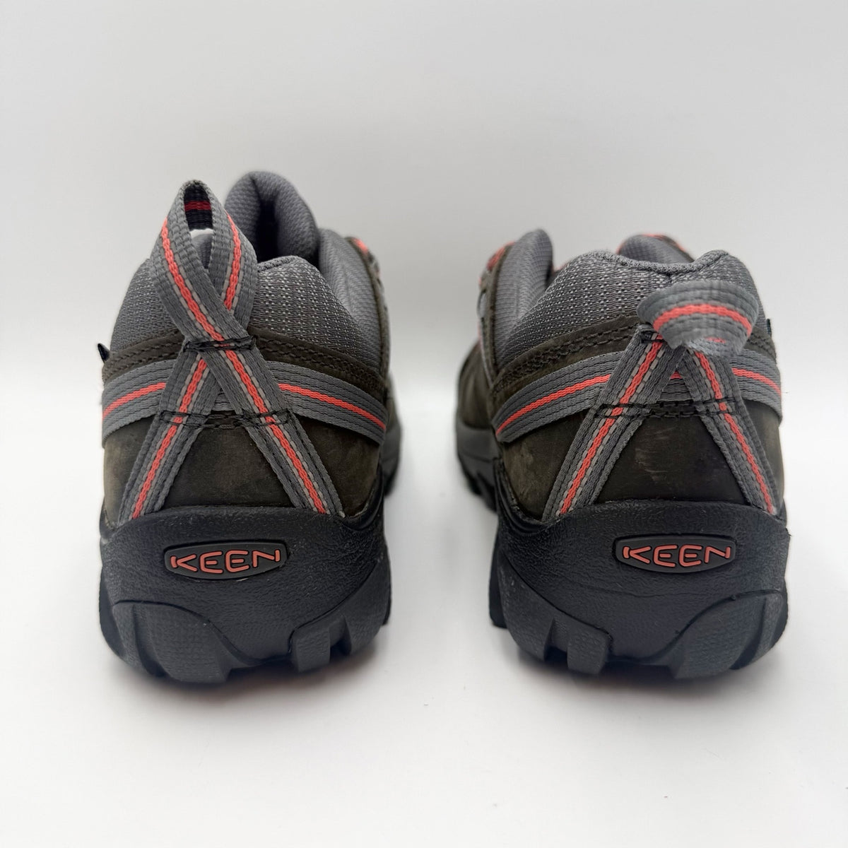 Keen Womens Targhee ll Hiking Shoes Size 8.5 Grey Waterproof Leather NWOB