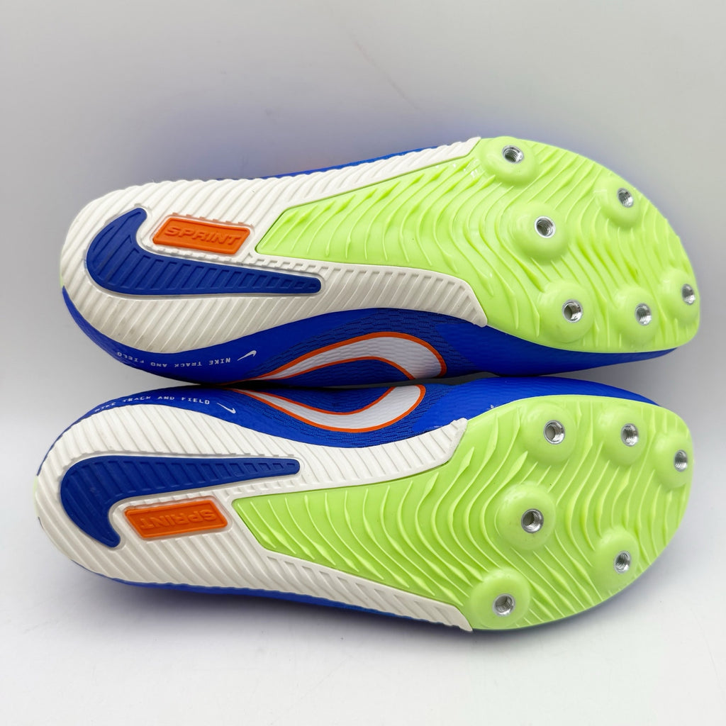 Nike Big Kids Zoom Rival Multi Racer Track Spike Shoes US 6.5 EU 39 Blue NWOB