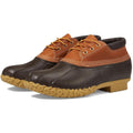 L.L.Bean Mens Gumshoe Ankle Booties Size 12 Brown Leather Rubber Waterproof NIB