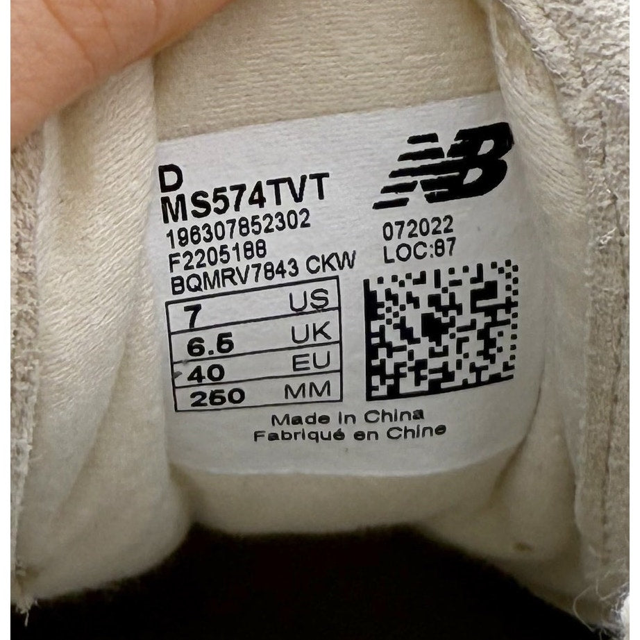 New Balance x Tokyo Design Studio Mens 574 Sneakers US 7 Brown Leather NWOB