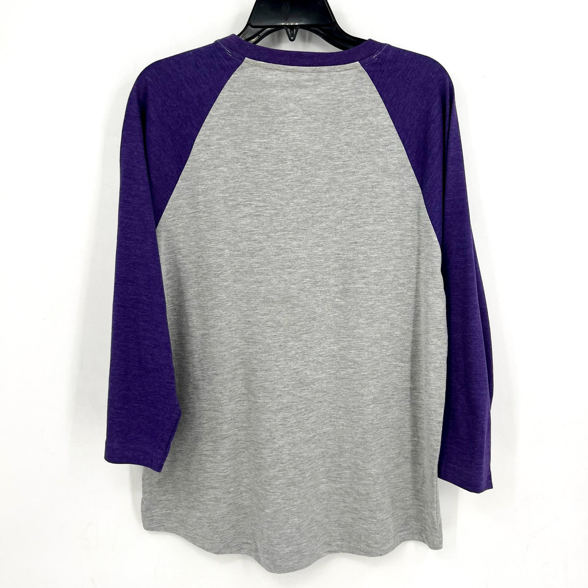 COLLOSEUM Mens East Carolina Pirates Baseball Tee Medium Grey Purple NWT