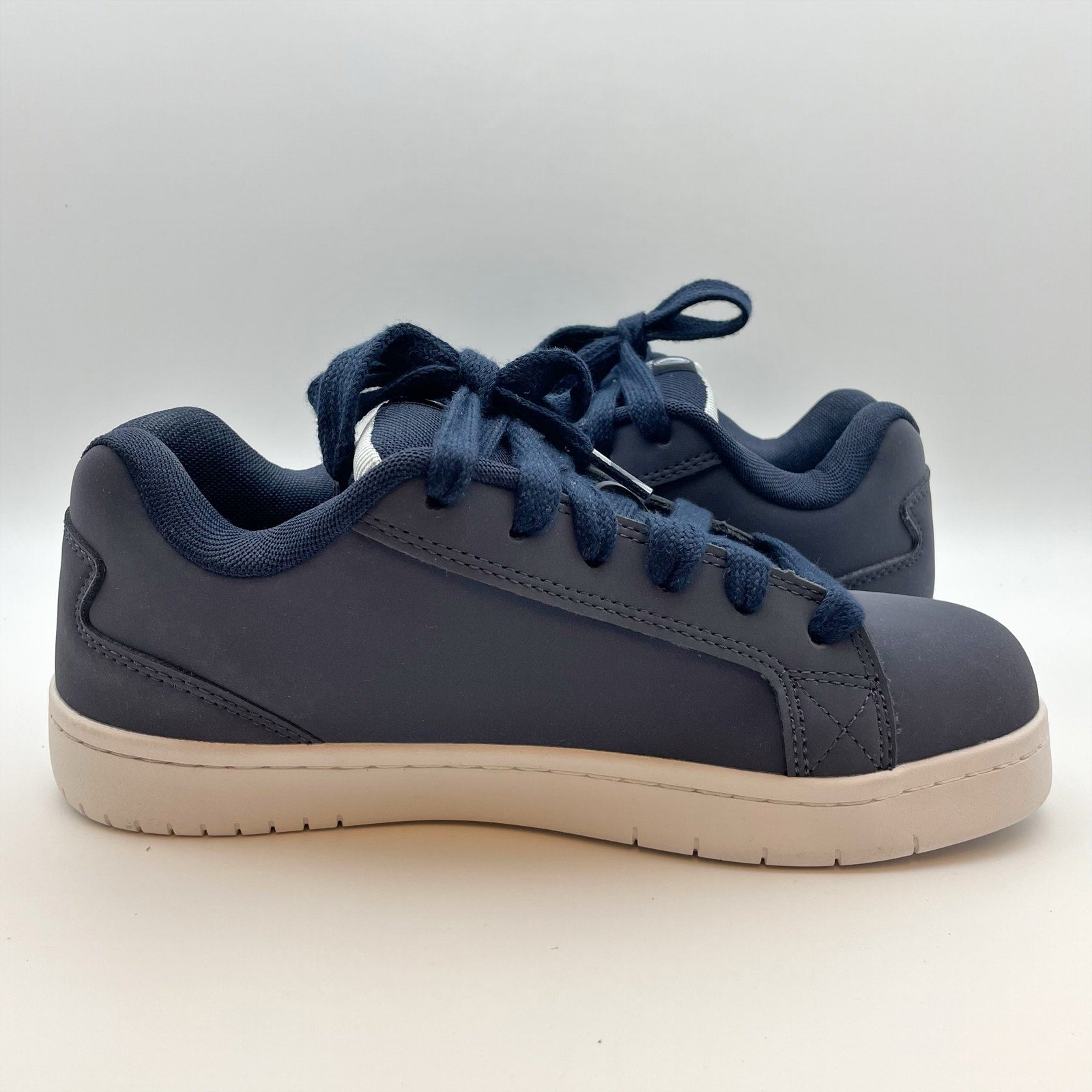 Volcom Stone Work Shoes Mens 8 Womens 10 Slate Blue Comp Toe EH SR NIB