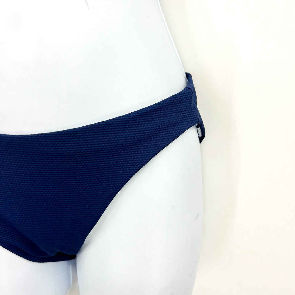 MAAJI Women's Sublimity Reversible Bikini Bottom Medium Indigo Blue Printed NWT