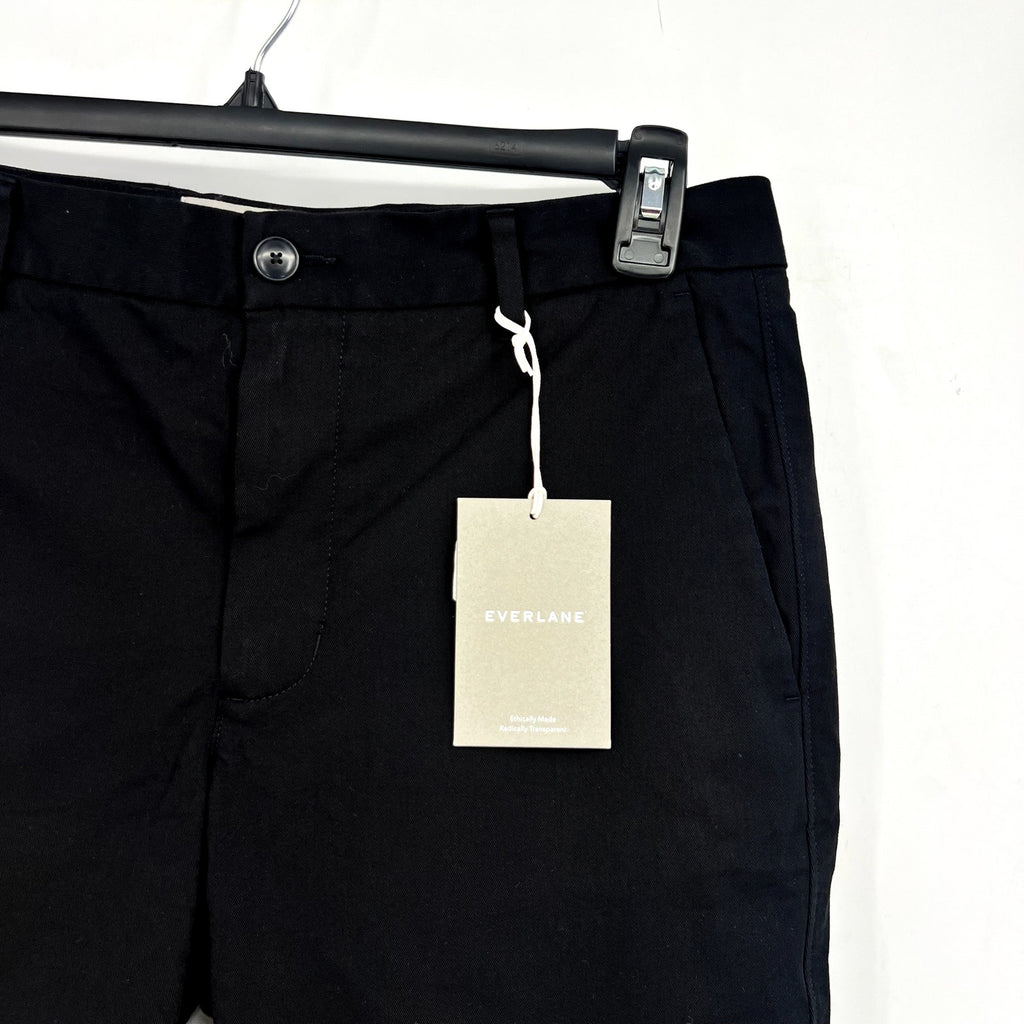 EVERLANE Men's The 9" Performance Chino Shorts Size 32 Black Slim-Fit NWT