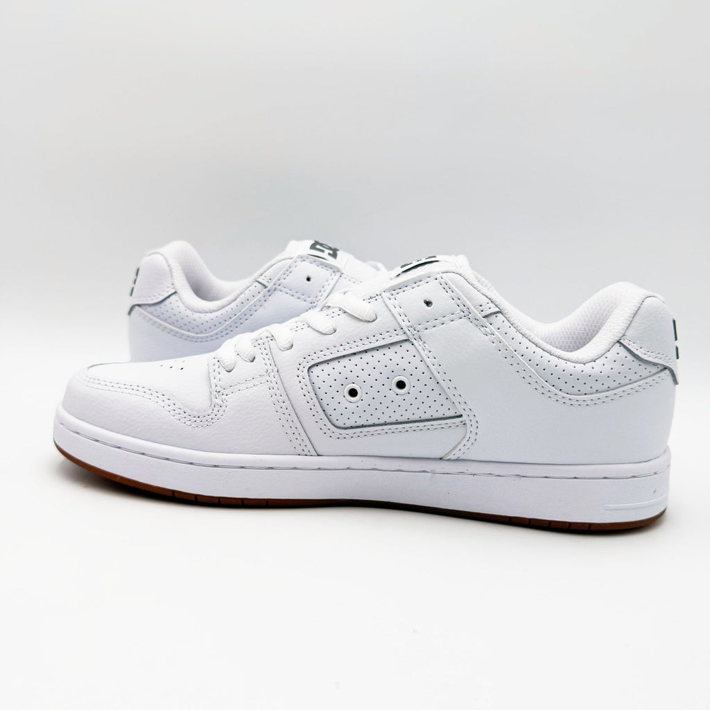 DC Mens Manteca 4 Skate Shoes Sneakers Size 9.5 EU 42.5 White Battleship NWOB