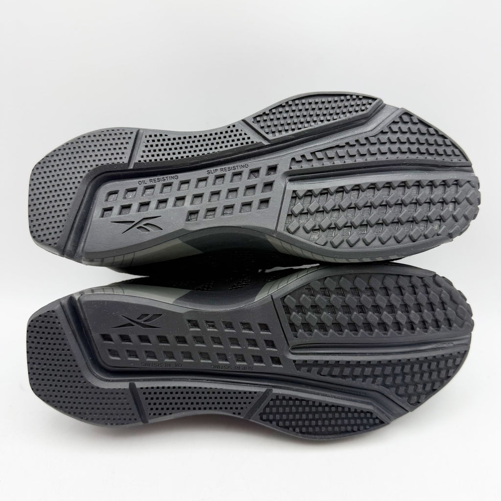 Reebok Work Womens Fusion Flexweave Sneaker 7.5 M Black EH Comp Toe SR NIB