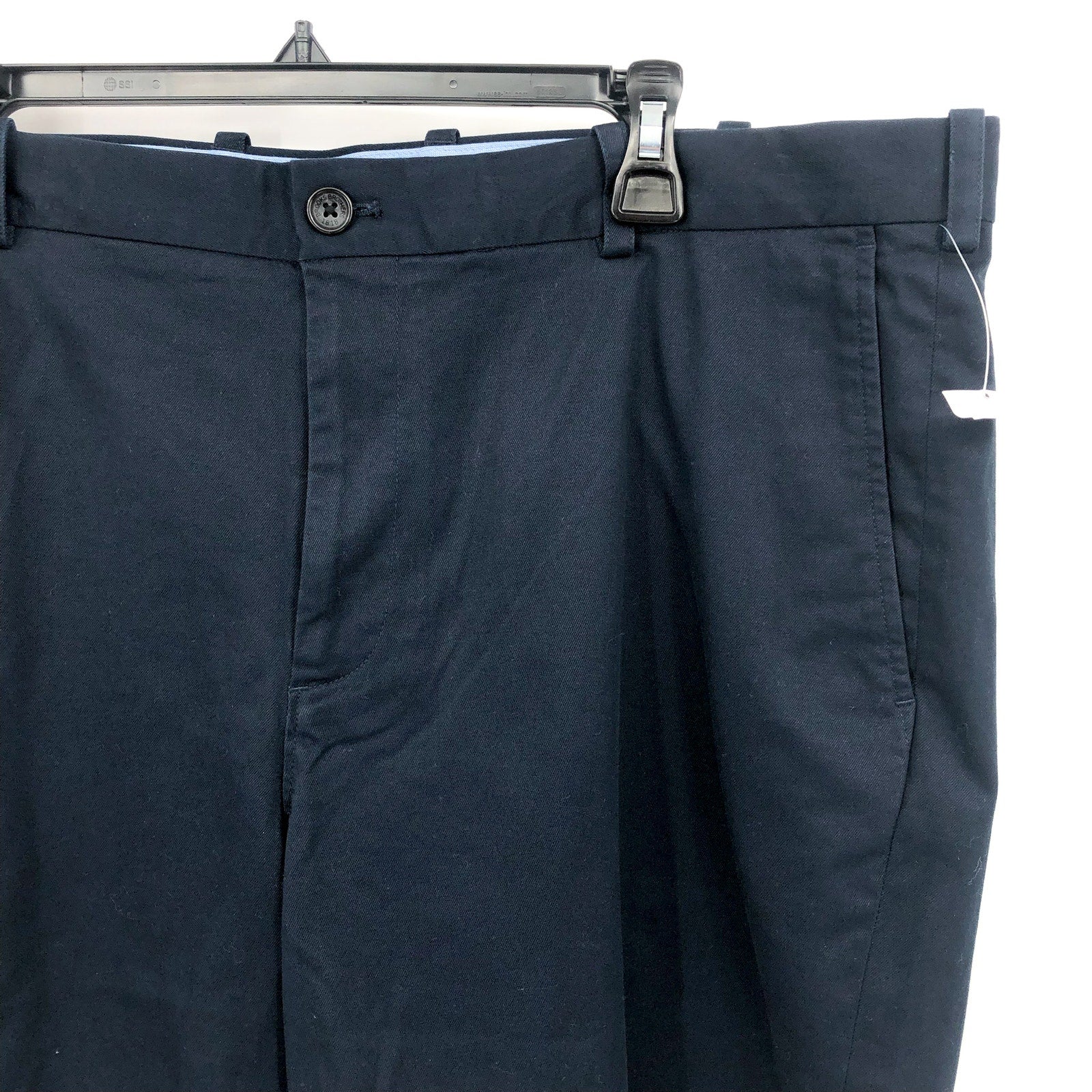 BROOKS BROTHERS Men's 7" Chino Shorts Size 40 Navy Blue Flat Front NWT
