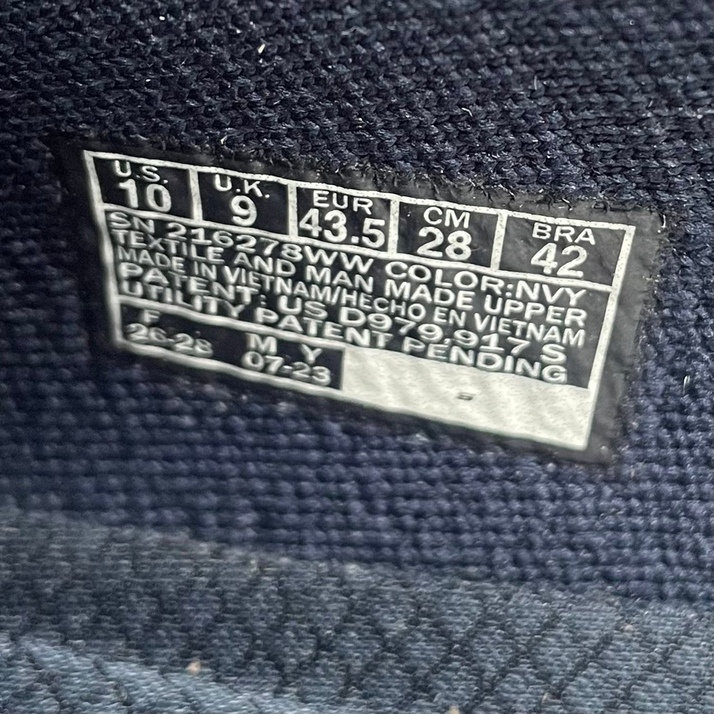 Skechers Mens Go Walk 6 Slip-ins Sneakers 10 Extra Wide Fit Navy Blue NIB