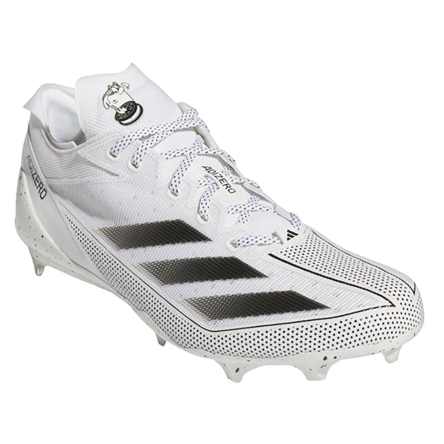 Adidas Mens Adizero Electric Football Cleats US 13 EU 48 White Black NWOB