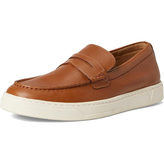 Vionic Mens Thompson Loafers US 13 M EU 46 Tan Leather Slip On NIB