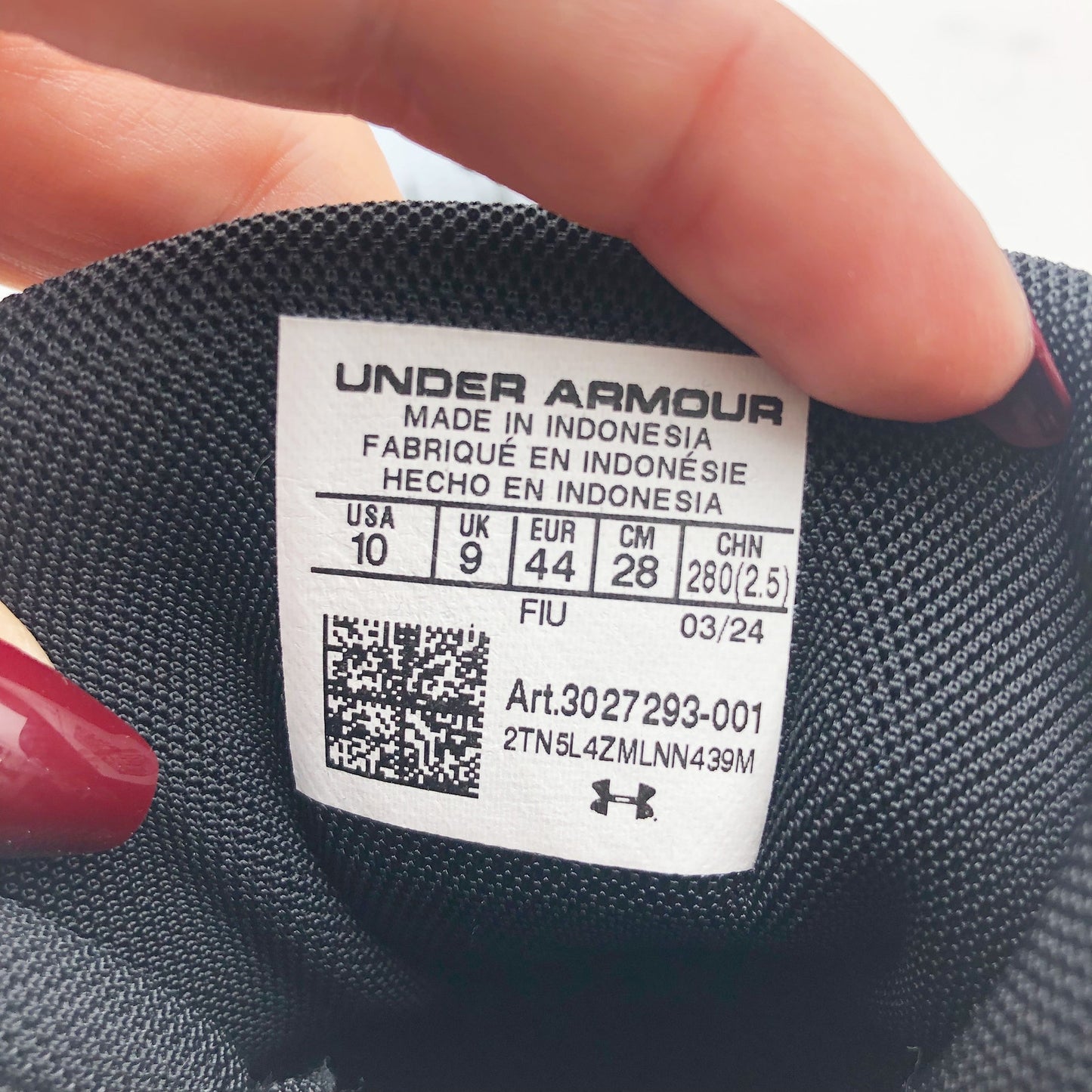 Under Armour Spotlight Franchise RM 4.0 Football Cleats 10 Black White NWOB