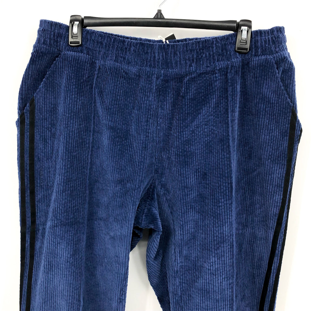 ADIDAS X Ivy Park Unisex Corduroy Sweat Pants XL Dark Blue Heavyweight NWT