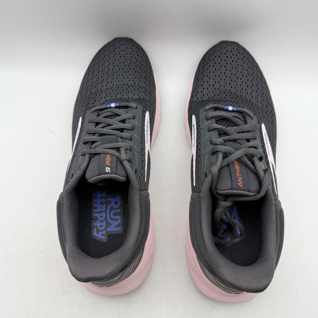 Brooks Womens Anthem 6 Athletic Shoes US 10 EU 42 Grey Pink Running NWOB