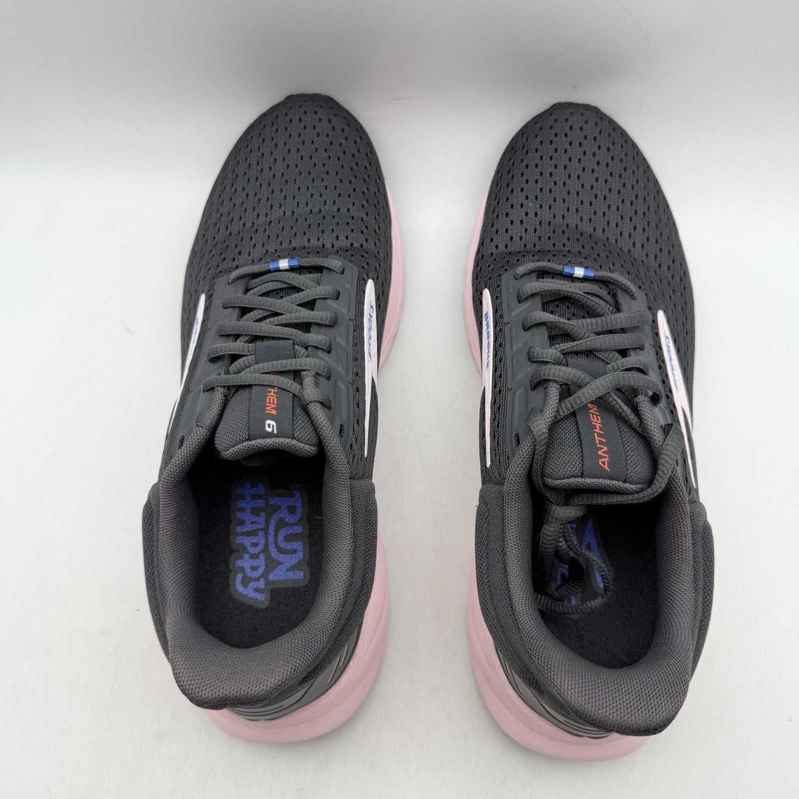 Brooks Womens Anthem 6 Athletic Shoes US 10 EU 42 Grey Pink Running NWOB