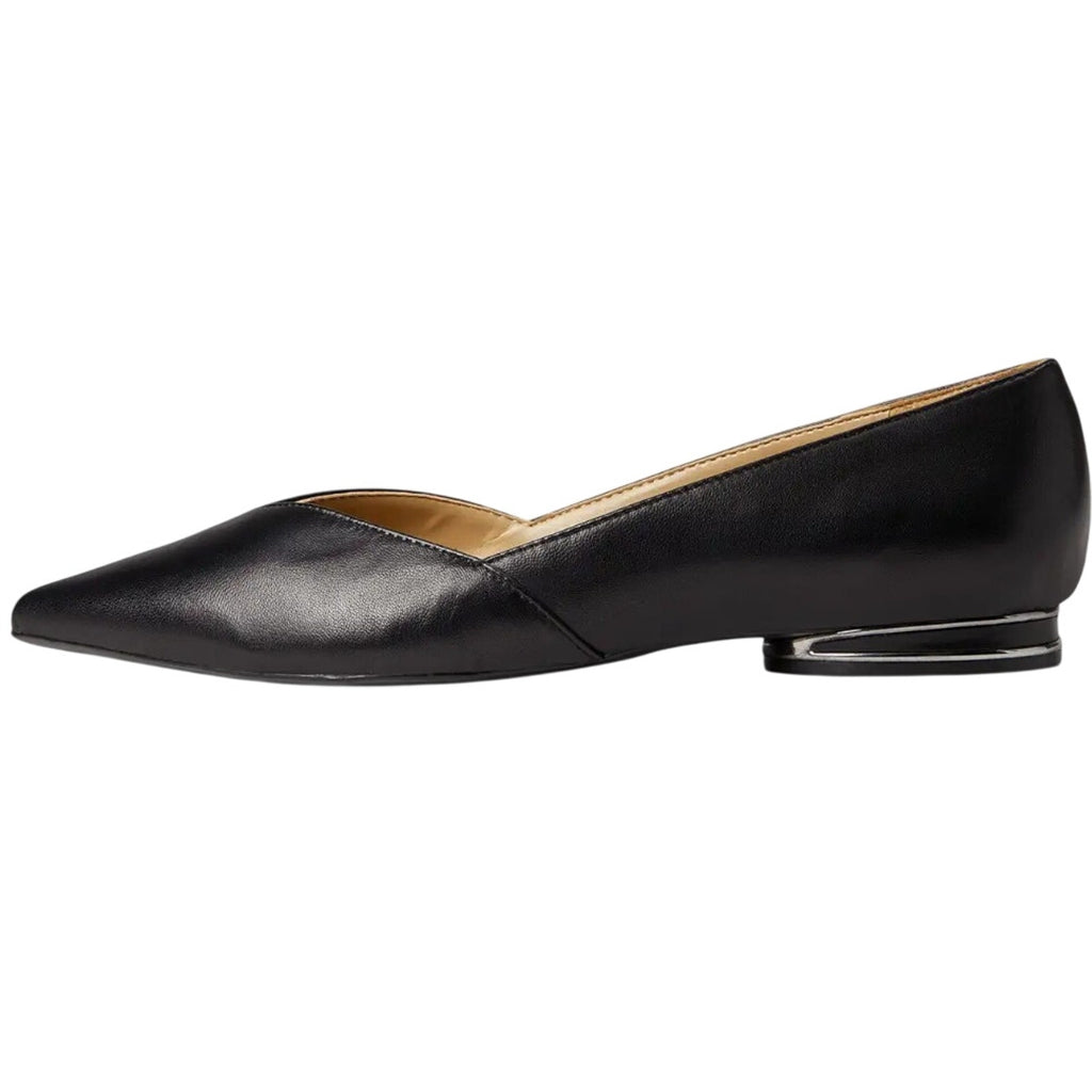 Naturalizer Womens Havana Flats Size 6 M EU 36 Black Leather NIB