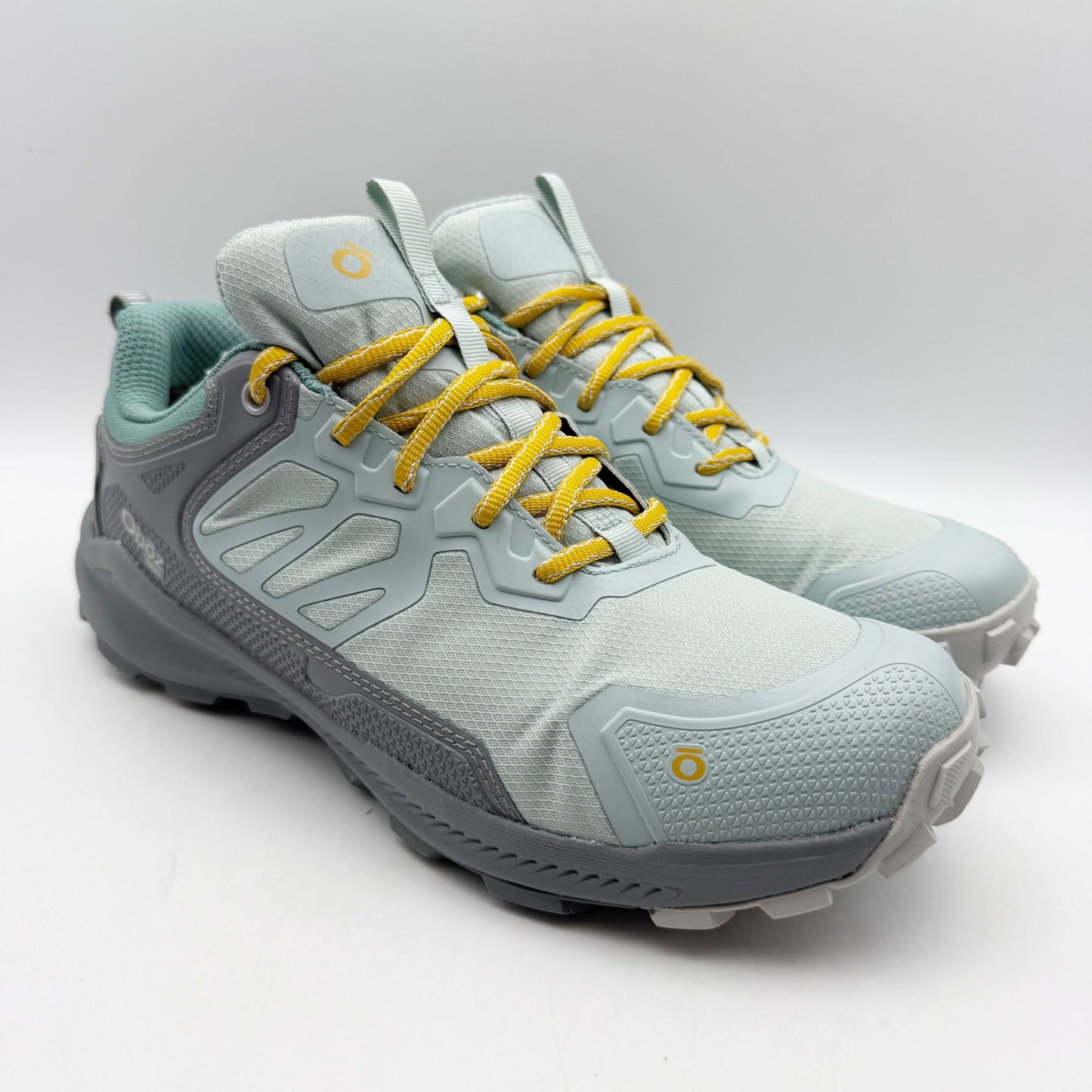 Oboz Womens Katabatic Low B-Dry Hiking Sneakers US 9 M EU 40 Blue Grey WP NWOB