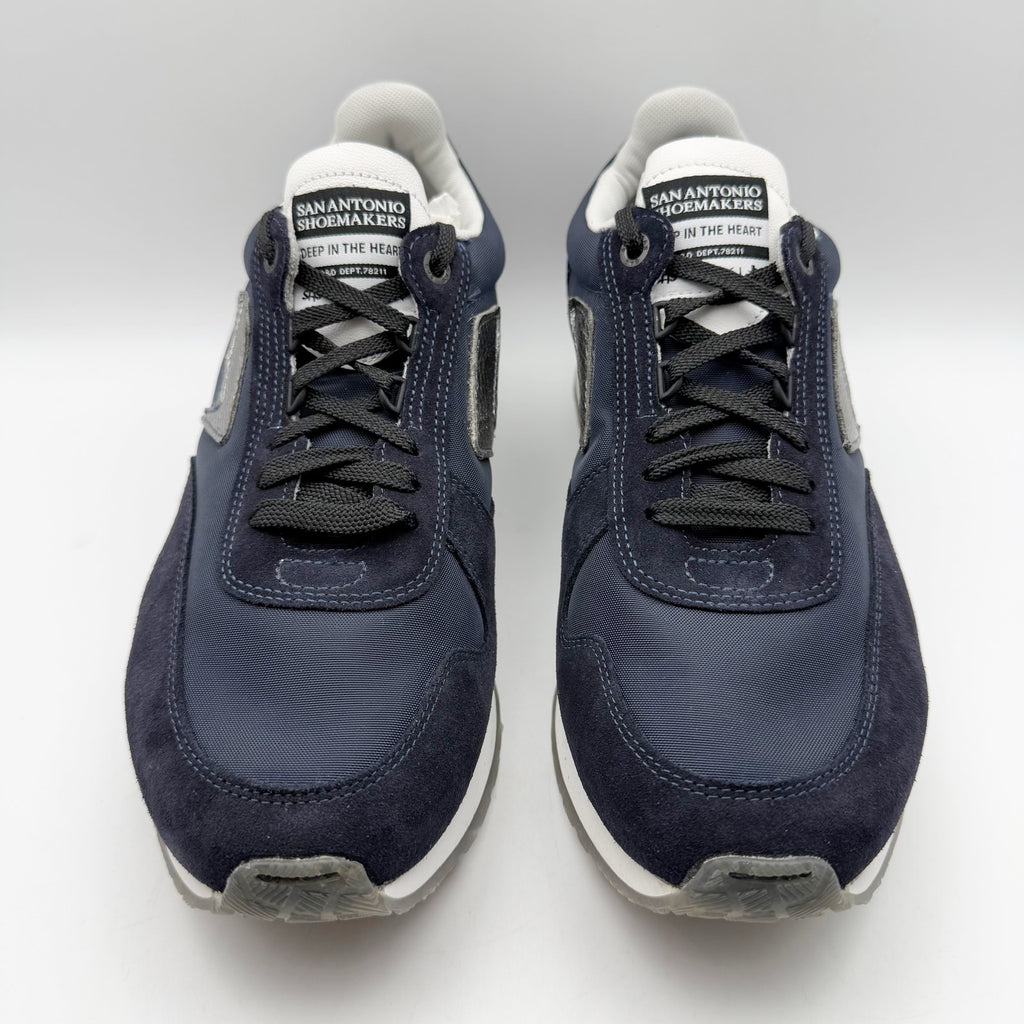 SAS Womens 7Eventy6ix-X Comfort Retro Sneakers Size 11 WIDE Blue Suede NIB
