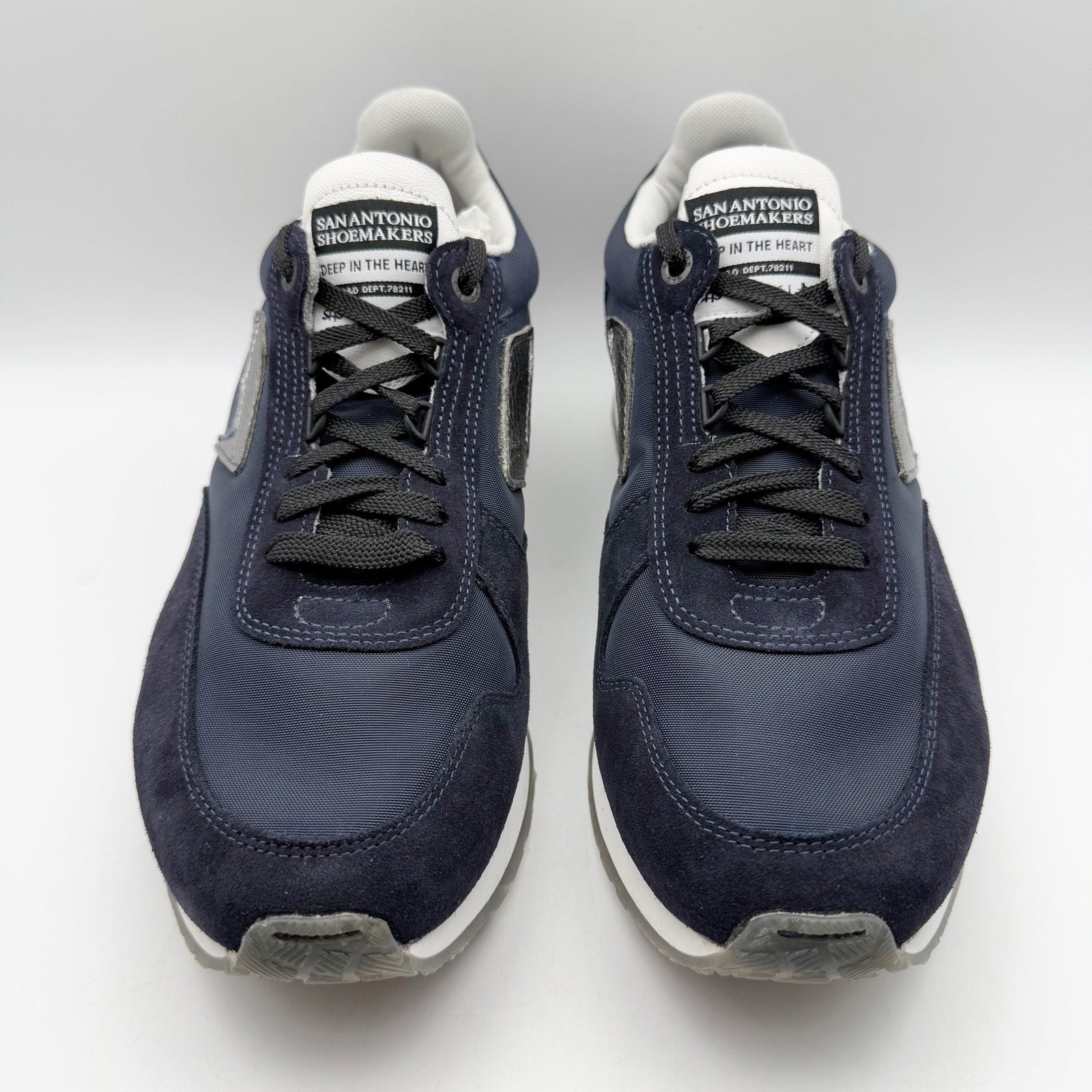 SAS Womens 7Eventy6ix-X Comfort Retro Sneakers Size 11 WIDE Blue Suede NIB