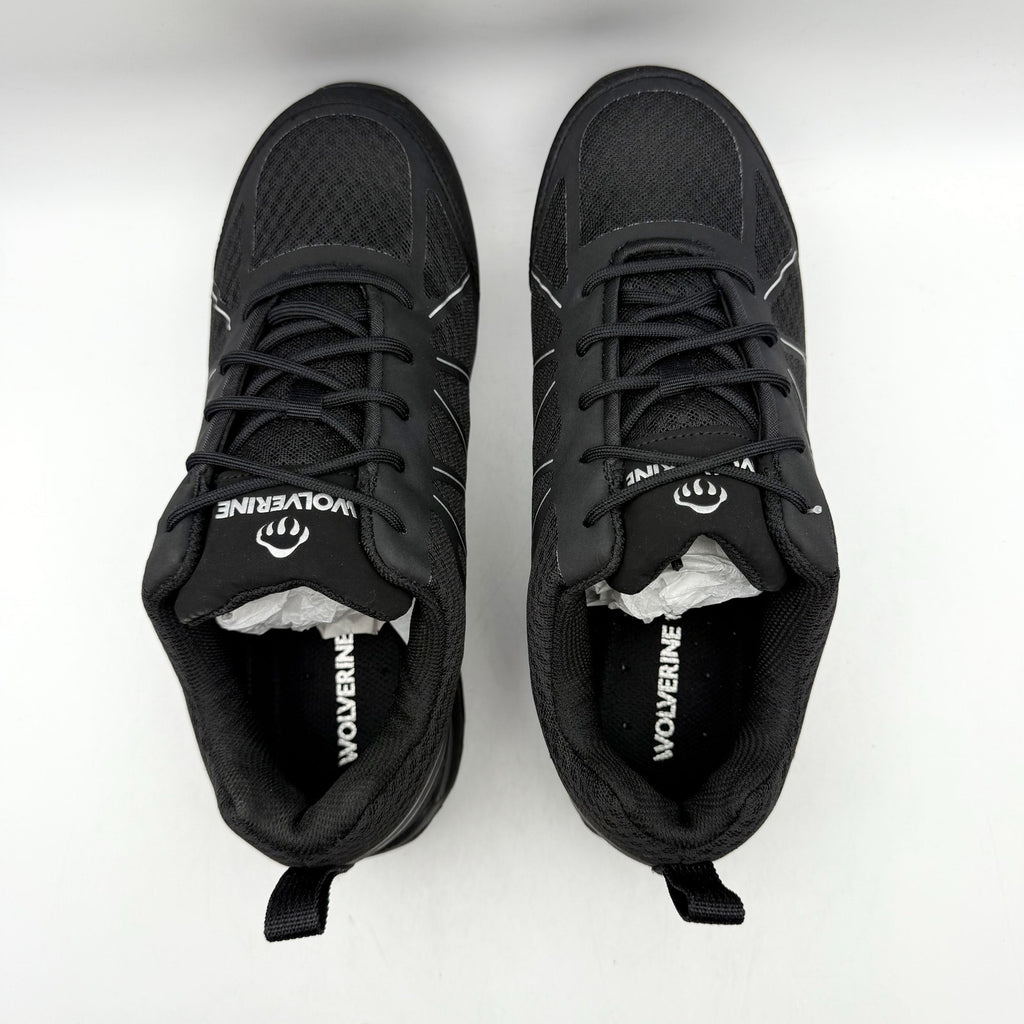 Wolverine Mens Amherst II CarbonMAX Work Shoe US 8.5 M Black Composite Toe NIB