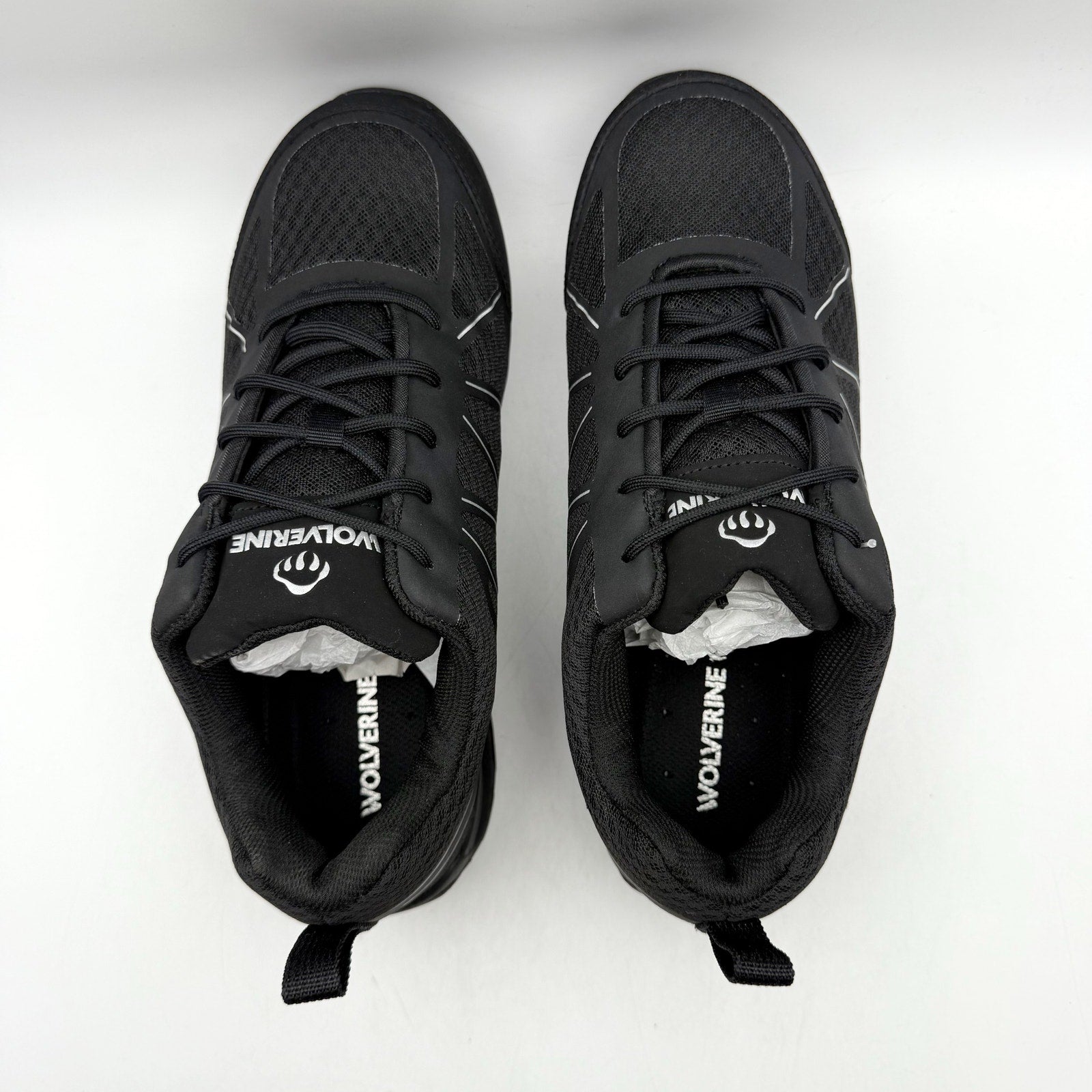 Wolverine Mens Amherst II CarbonMAX Work Shoe US 8.5 M Black Composite Toe NIB