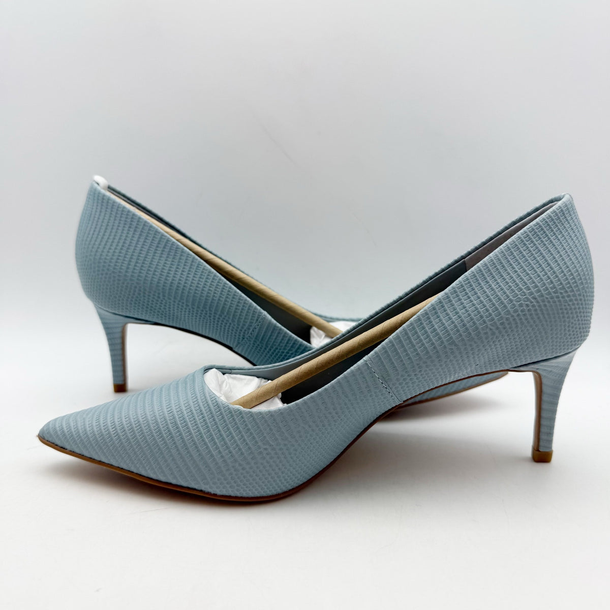 Vince Camuto Womens Kehlia Pumps Size 6.5 EU 37 Blue Leather NIB