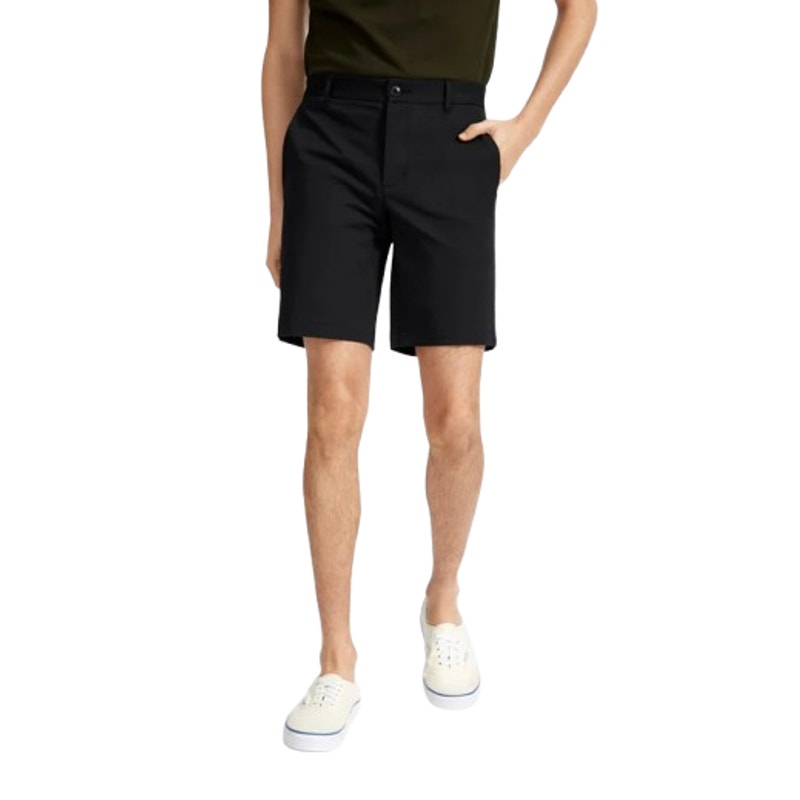 EVERLANE Men's The 9" Performance Chino Shorts Size 34 Black NWT