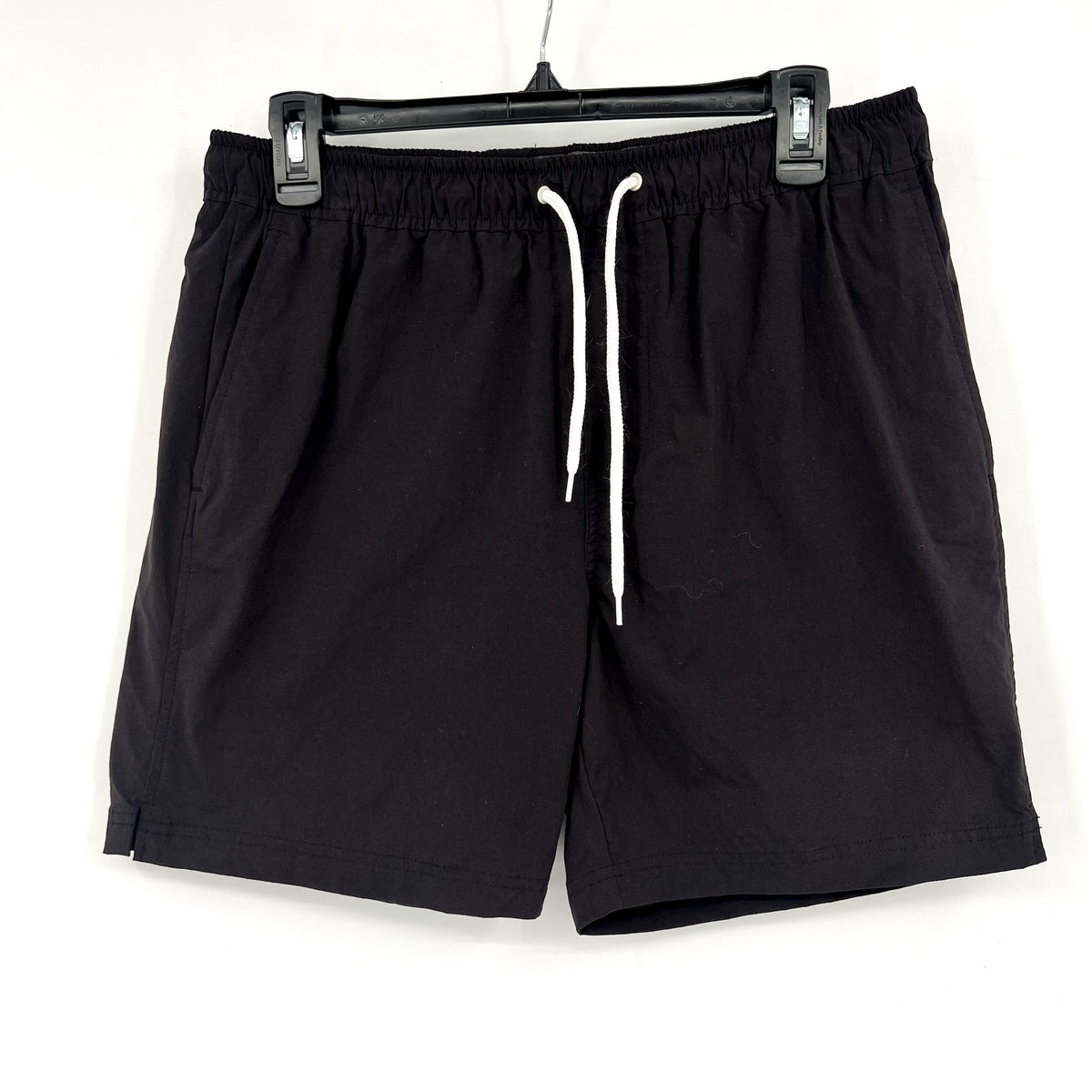 EVERLANE Men's The ReNew Swim Shorts Medium Black Drawstring NWT
