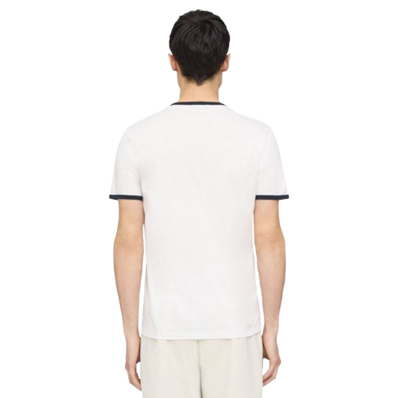 THEORY Men's Crewneck Cillian Tee Medium White Short Sleeve Cotton Jersey NWT