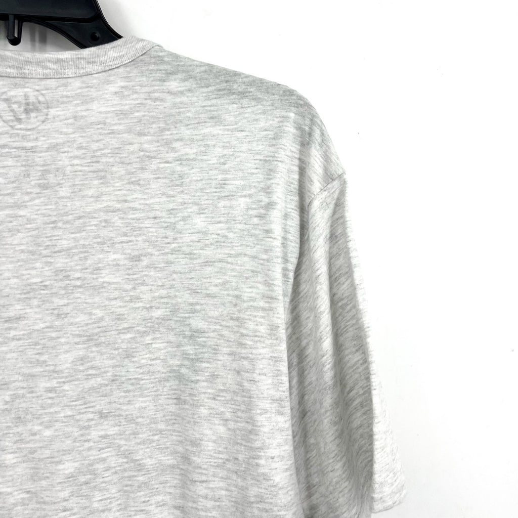 47 BRAND Mens Cuernos Lagros Texas Longhorn Tshirt Large Grey Short Sleeve NWT