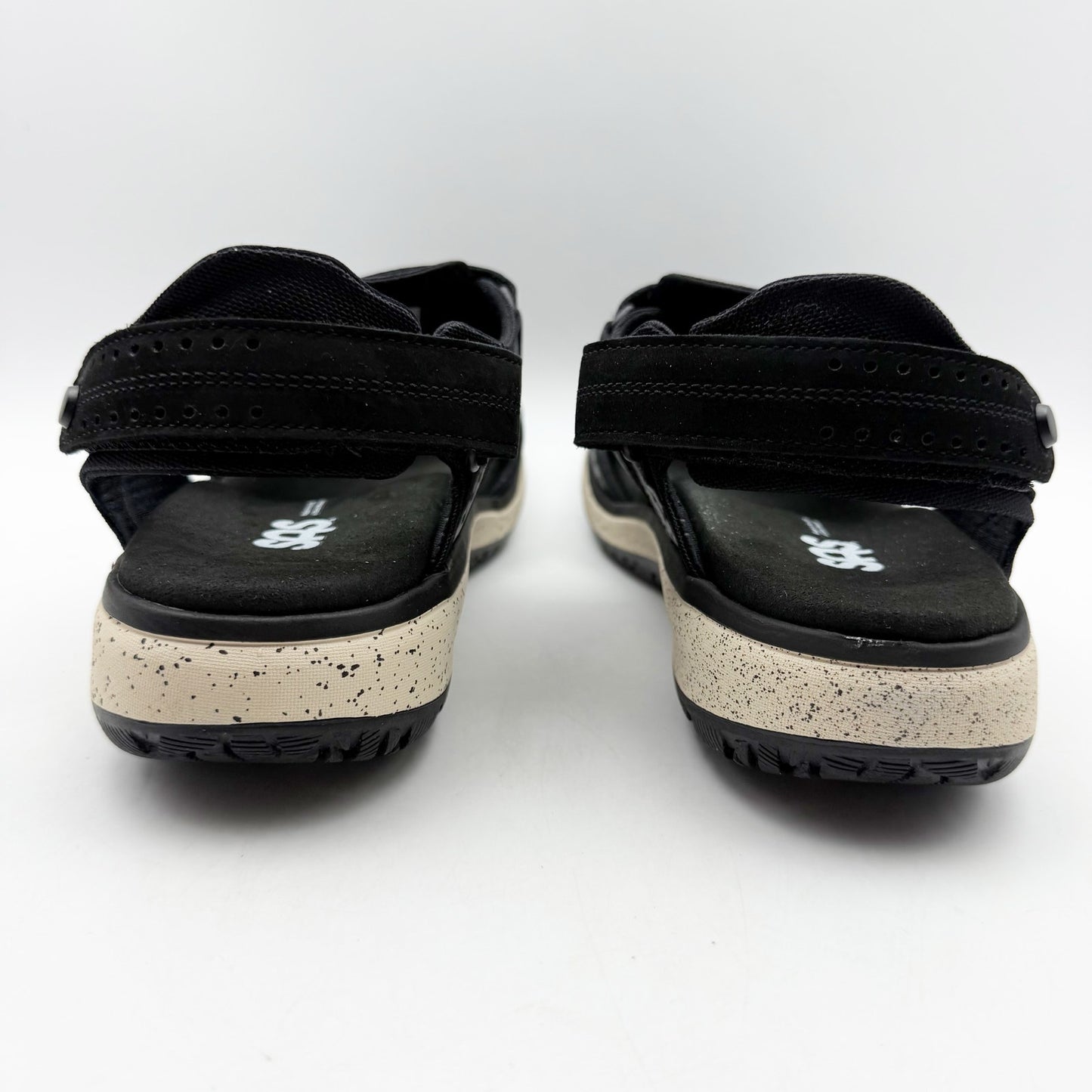 SAS Womens Embark Adjustable Sandals US 10 Narrow Black Comfort Sport NIB