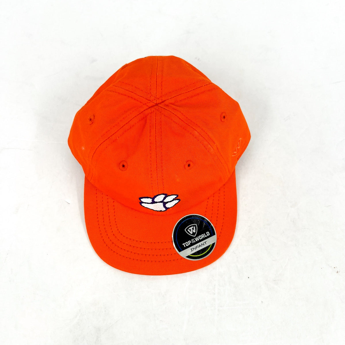 TOP OF THE WORLD Infant Clemson Tigers Fundamental Snapback Hat OS Orange NWT