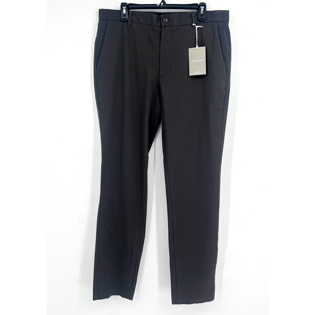 EVERLANE UNIFORM Men's The Performance Chino 36x34 Slate Grey Stretch Pants NWT