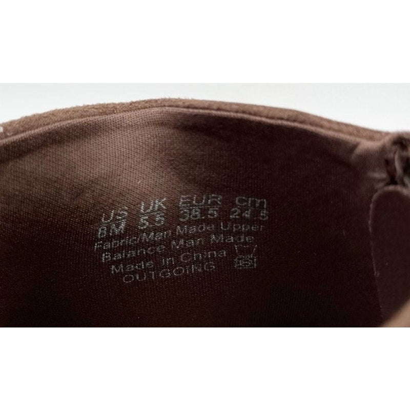BZEES Womens Outgoing Ankle Booties Size 8 M EU 38.5 Brown Boots NIB