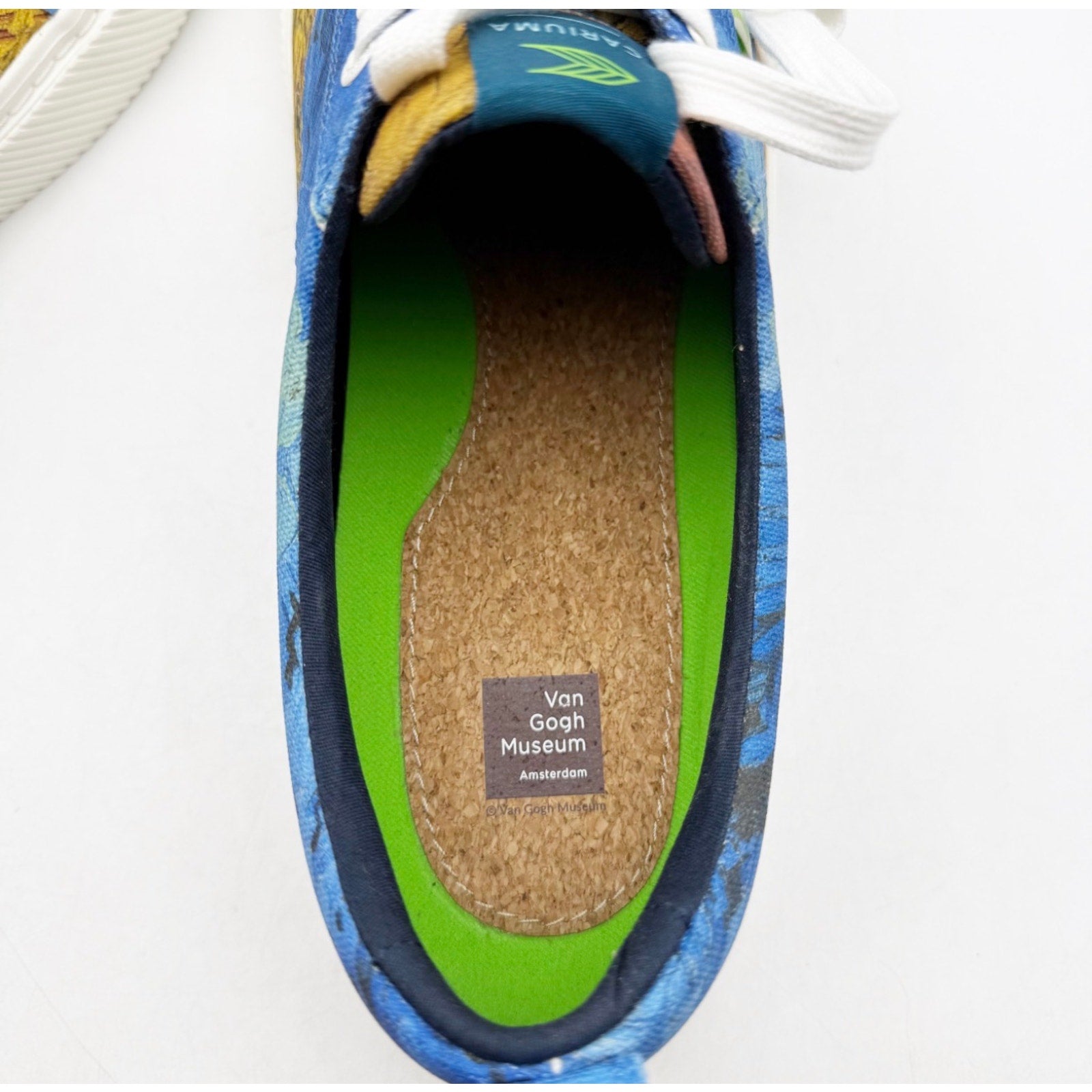 Cariuma X Van Gogh Men's VGM OCA Low Sneakers US 10.5 Blue Wheatfield Canvas NIB
