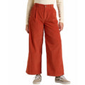 TOAD&CO Women's Scouter Cord Pleated Pants XS Red Orange Cinnamon Pull-On NWT