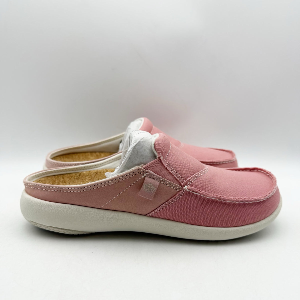 Spenco Womens Siesta Spring Slide Shoes Size 5.5 Wide Pink Water Resistant NIB