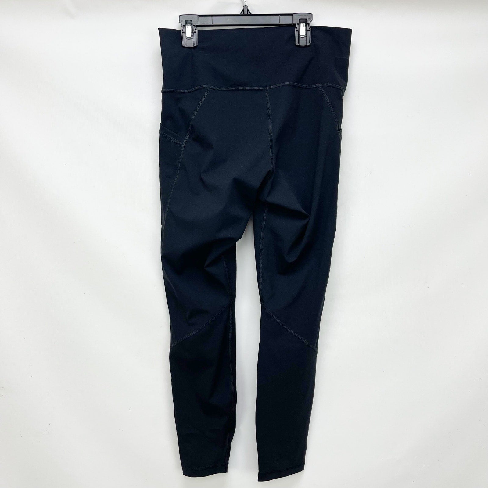 Everlane Womens The Perform Pocket Leggings XS Black High Waist NWT