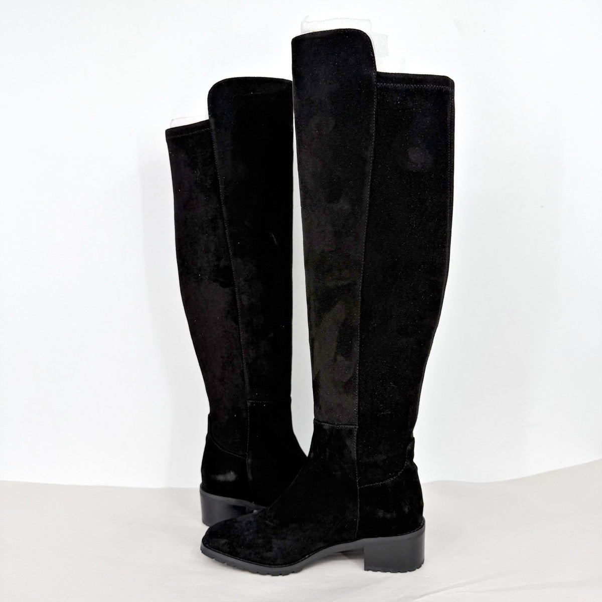 Blondo Womens Sierra Knee High Boots Size 6 M Black Suede Waterproof  NWOB