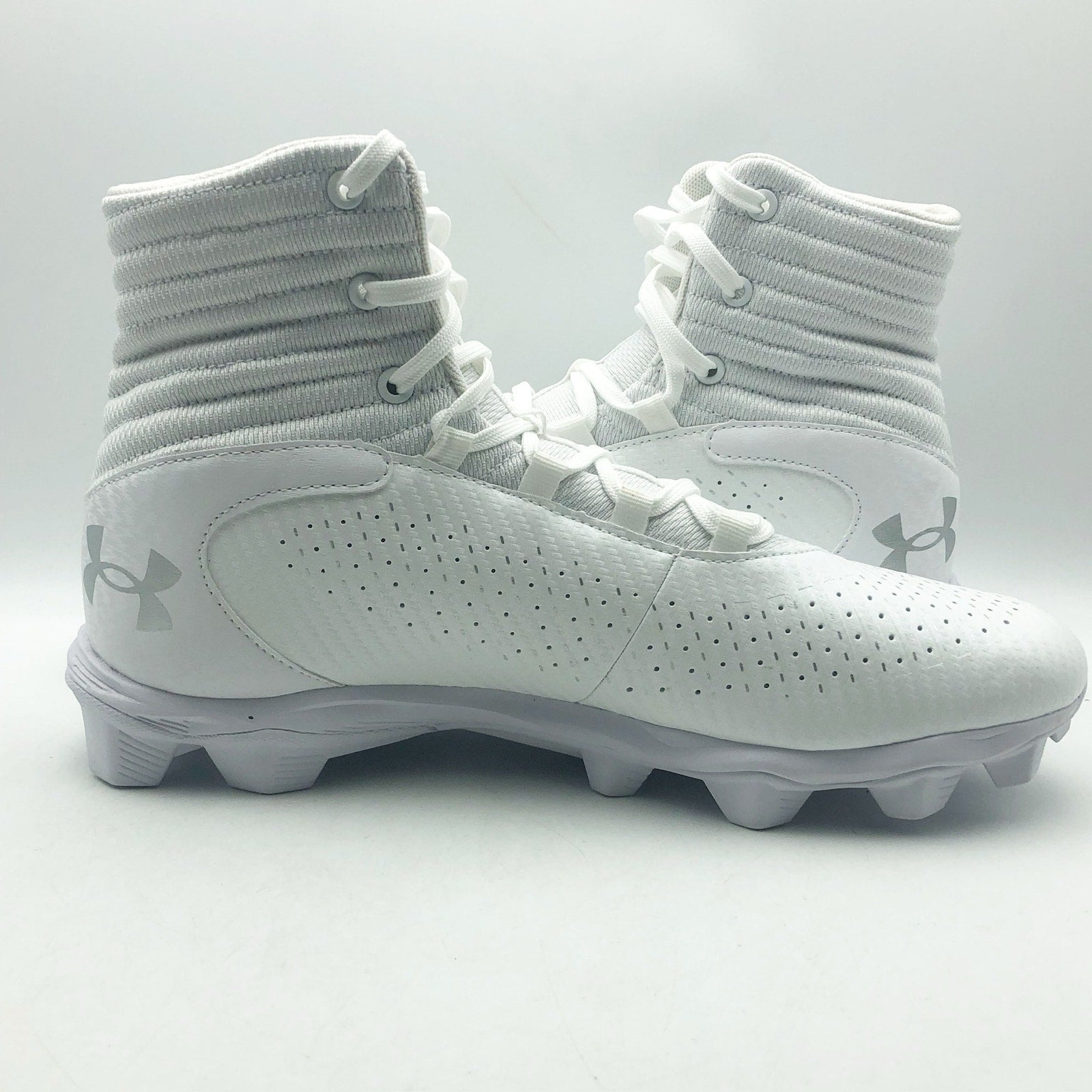 Under Armour Mens Highlight RM 2.0 Molded Football Cleats Size 13 White NWOB