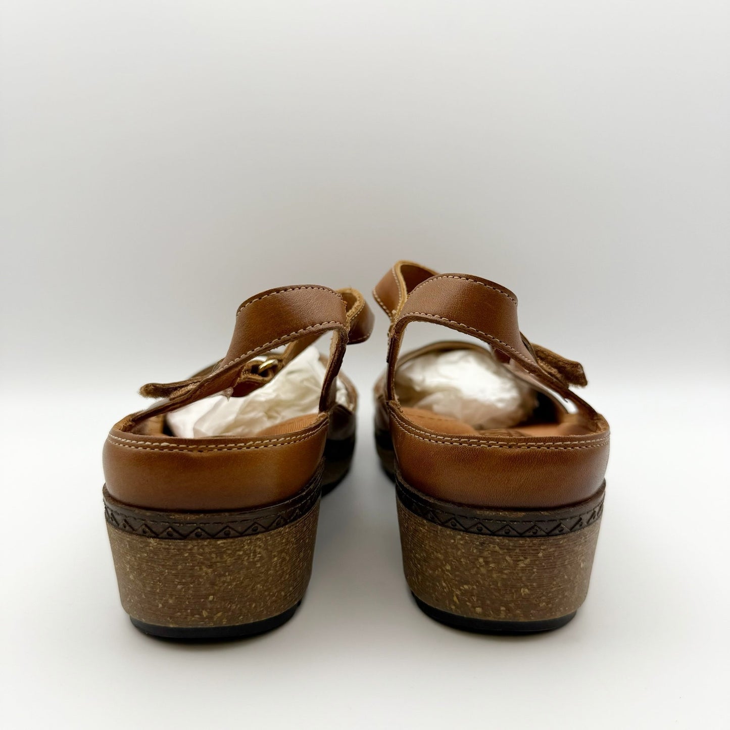 PIKOLINOS Womens Granada W0W-1985 Sandals EU 37 US 6.5-7 Brown Leather NIB