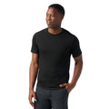SMARTWOOL Men's Merino Short Sleeve Tee Large Black Crewneck Stretch NWT