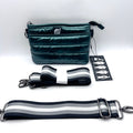 THINK ROYLN Women's Quilted Crossbody Bum Bag 2.0 Green NWT