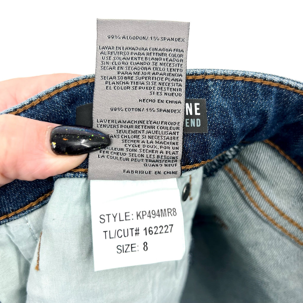 Kut from the Kloth Womens Catherine Boyfriend Jeans Size 8 Blue Medium Wash NWT