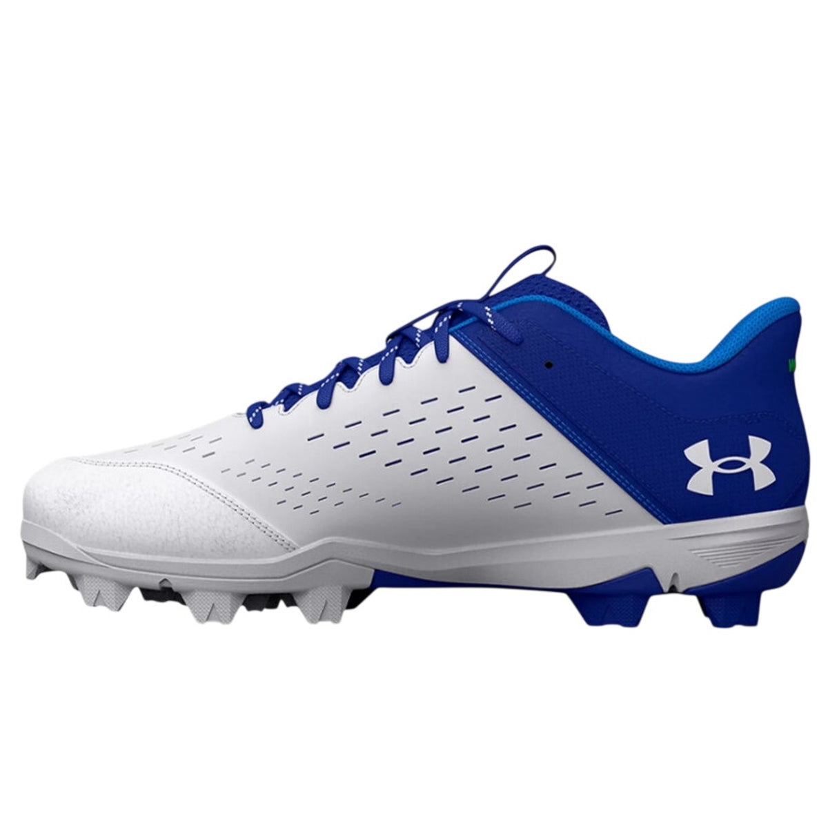 Under Armour Mens Leadoff Low Rm Baseball Cleats US 8.5 Blue White 3025589 NWOB